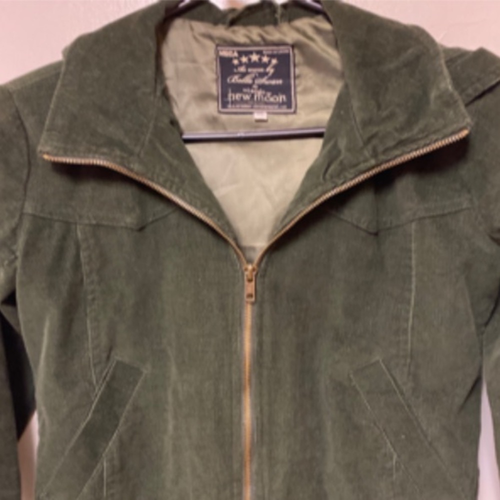 TWILIGHT NEW MOON OFFICIAL Army Grey Bomber Jacket Original